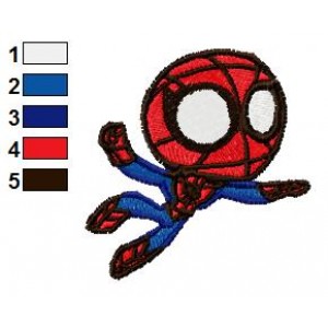 Spiderboy Embroidery Design